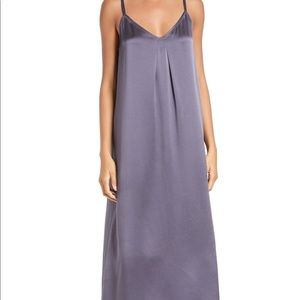 Vince Silk Midi Slip Dress